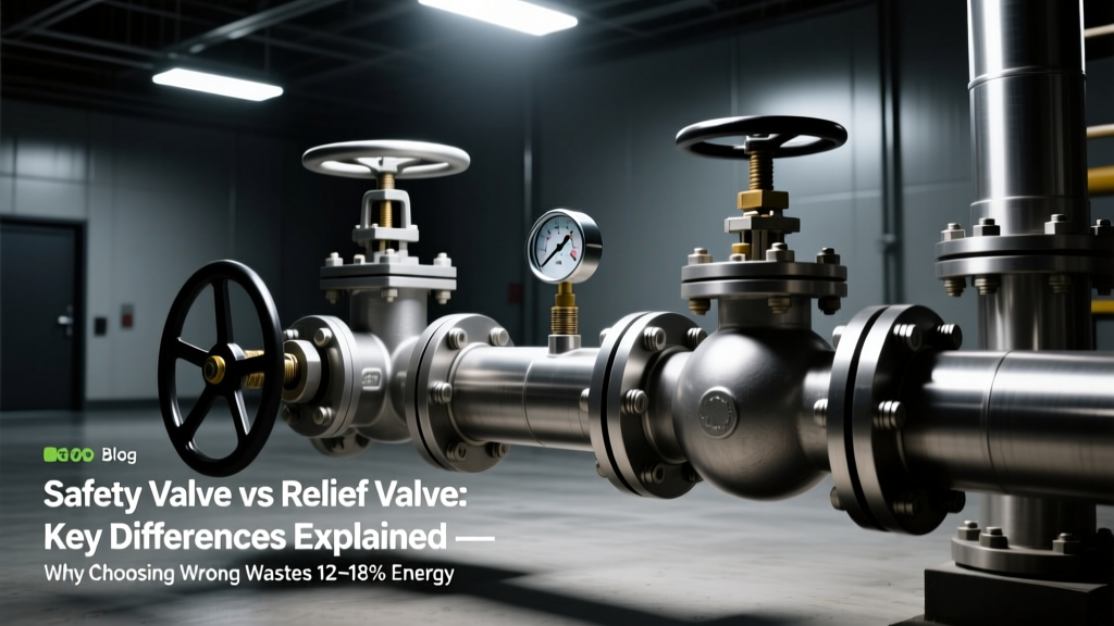 Safety Valve vs Relief Valve: Save 12–18% Energy