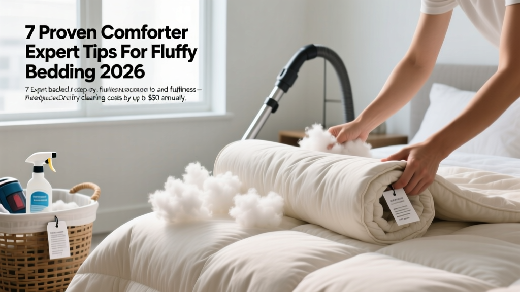 7 Proven Comforter Expert Tips For Fluffy Bedding 2026