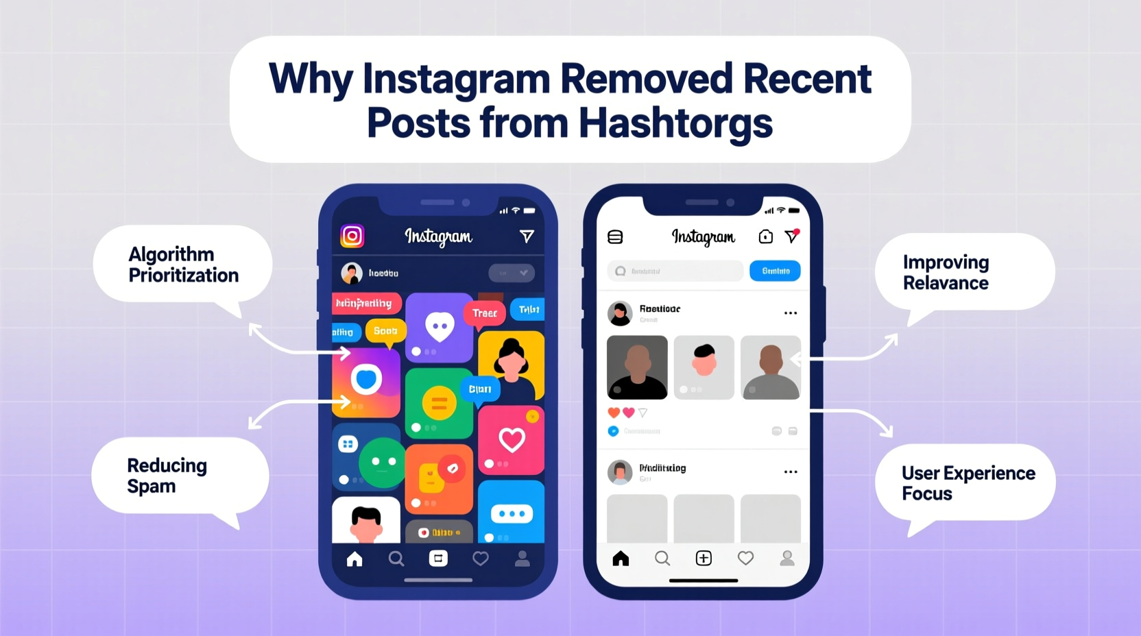 why did instagram remove recent posts from hashtags explained
