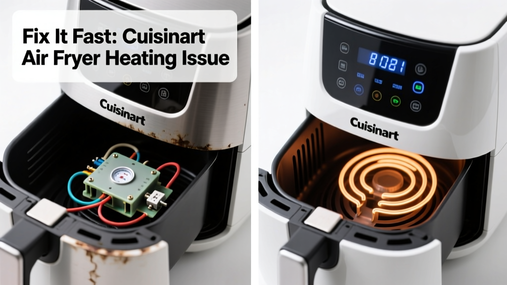 Cuisinart Air Fryer Not Heating? Fix It Fast