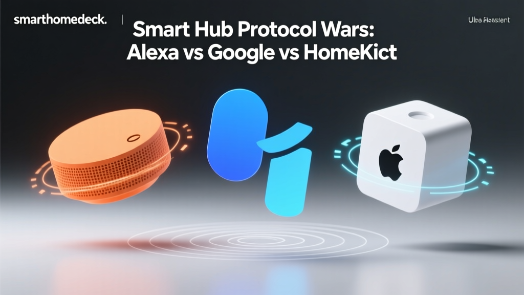 Smart Hub Protocol Wars: Alexa vs Google vs HomeKit