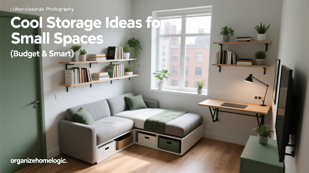 Cool Storage Ideas for Small Spaces (Budget & Smart)