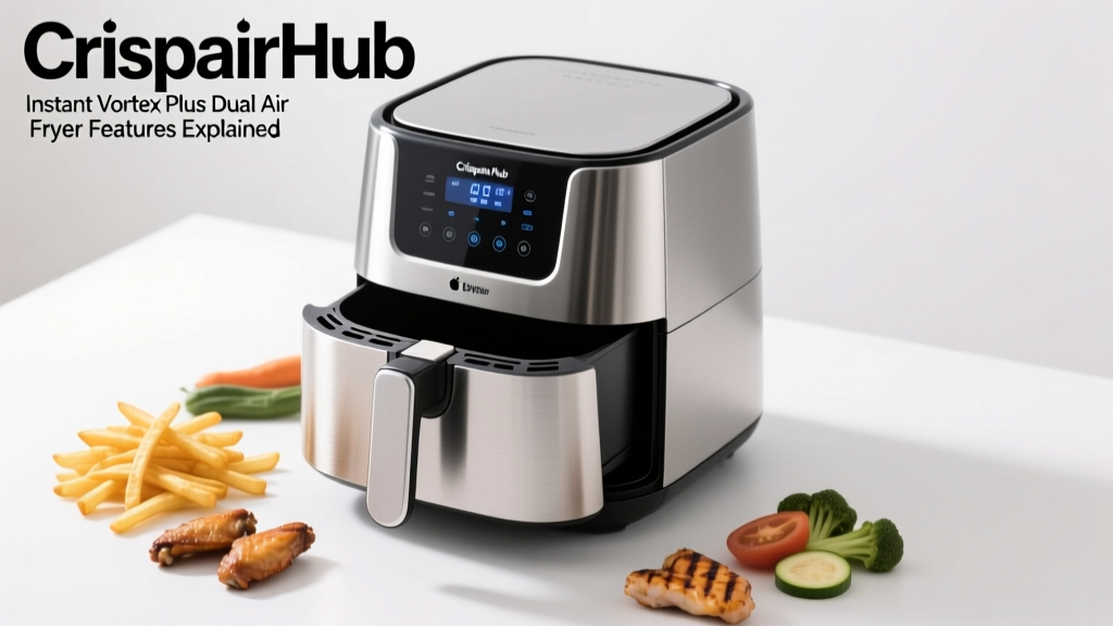 Instant Vortex Plus Dual Air Fryer Features Explained