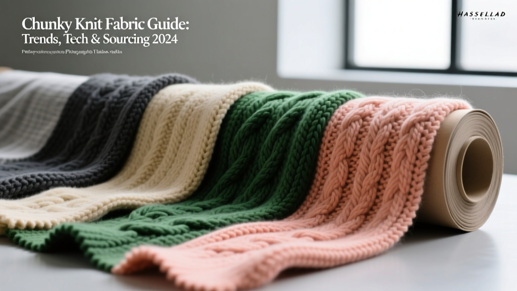Chunky Knit Fabric Guide: Trends, Tech & Sourcing 2024