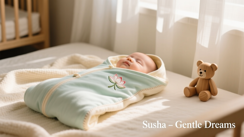 Susha: Evidence-Based Guidance for Safe, Comfortable Infant Sleep Positioning