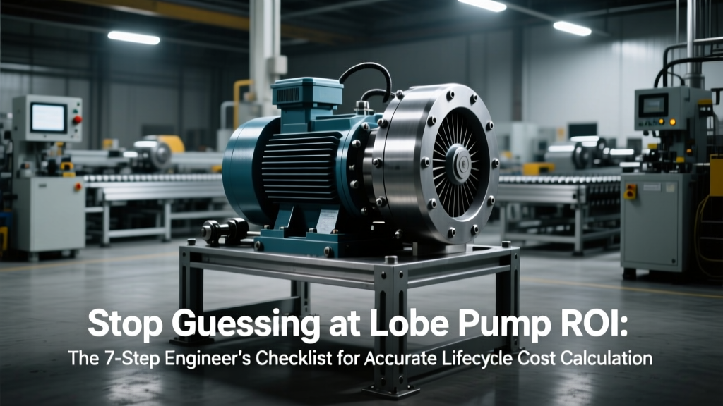 Lobe Pump ROI Calculator: 7-Step Engineer's Checklist
