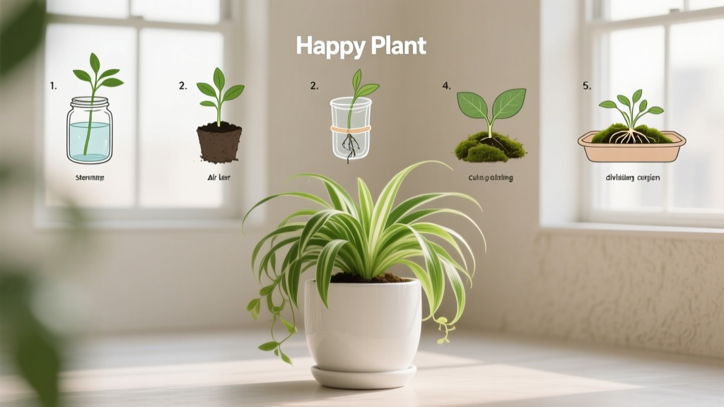 Indoor Happy Plant Propagation: 5 Science-Backed Methods