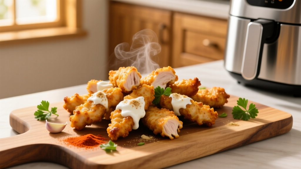 Crispy Yogurt Chicken Tenders in Air Fryer