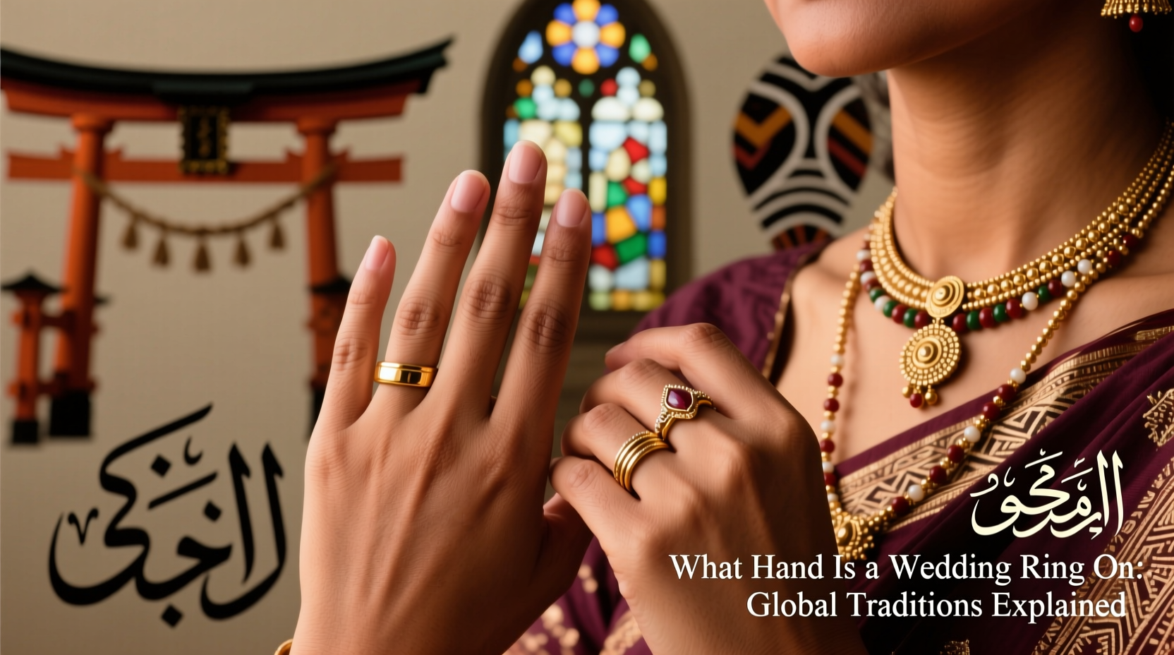 what hand is a wedding ring on