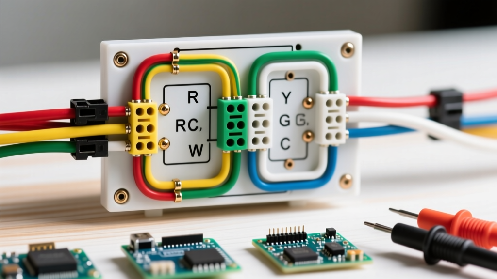 Standard Thermostat Wiring Diagram for AC: Color Codes & Guide