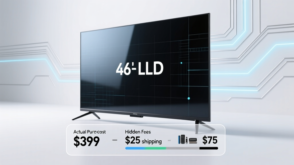 46" LCD TV Real Cost: Hidden Fees & Markups Revealed