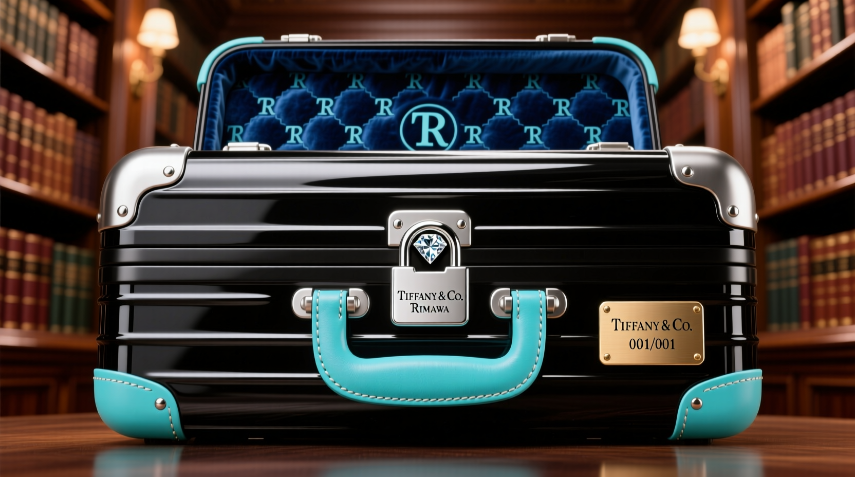 rimowa collaborates with tiffany co to unveil one of a kind travel companions to carry ones most precious items