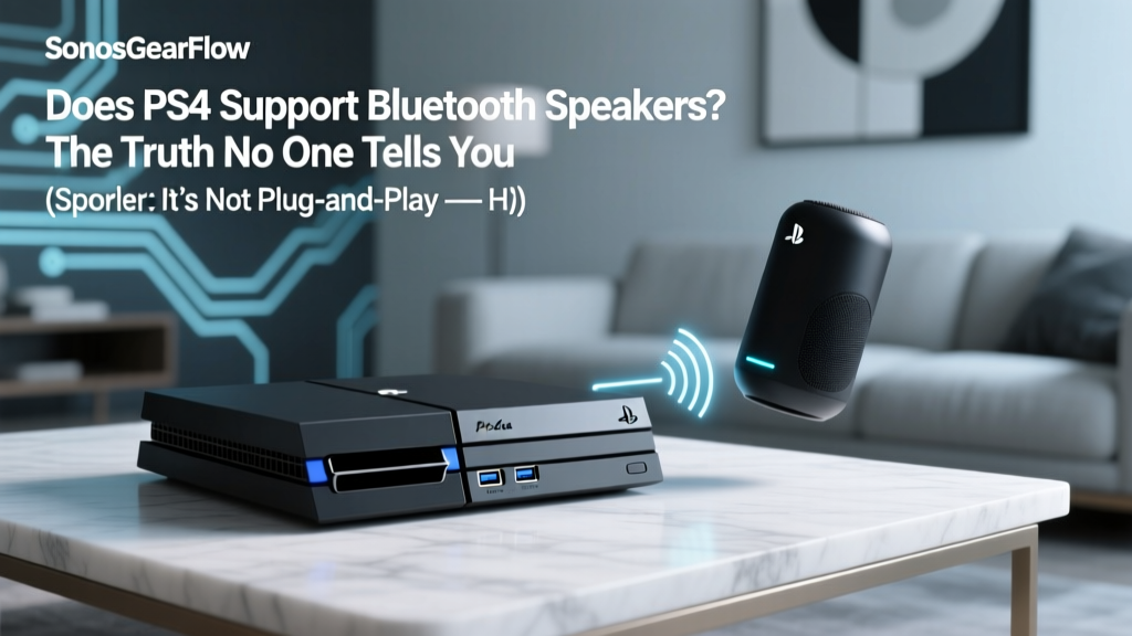 PS4 Bluetooth Speakers: What Actually Works in 2026