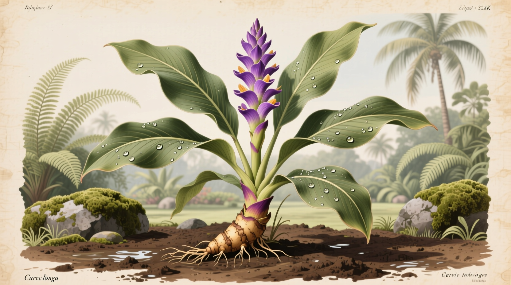 curcuma turmeric ginger plant