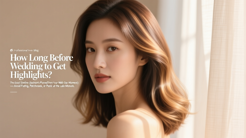 How Long Before Wedding to Get Highlights (2026)