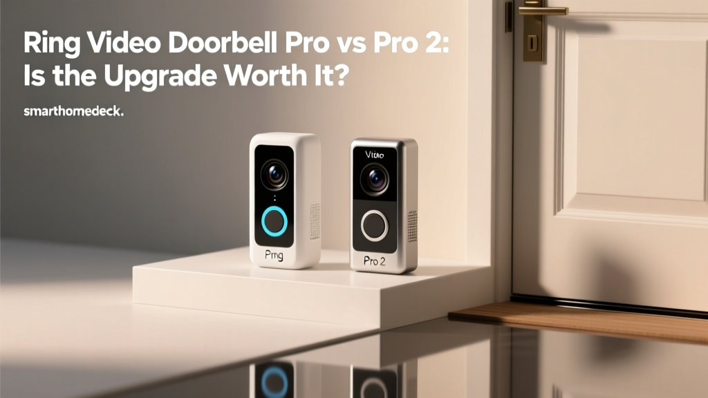 Ring Video Doorbell Pro vs Pro 2: Is the Upgrade Worth It?