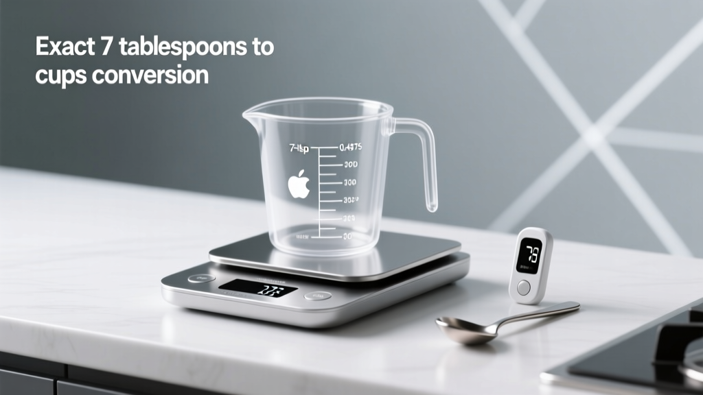 7 Tbsp to Cups: Exact Conversion & Common Mistakes