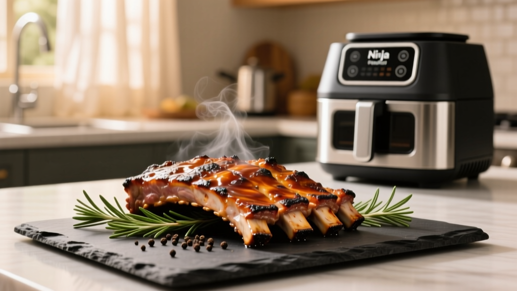 Perfect Ninja Foodi Grill Short Ribs (Crispy & Tender)