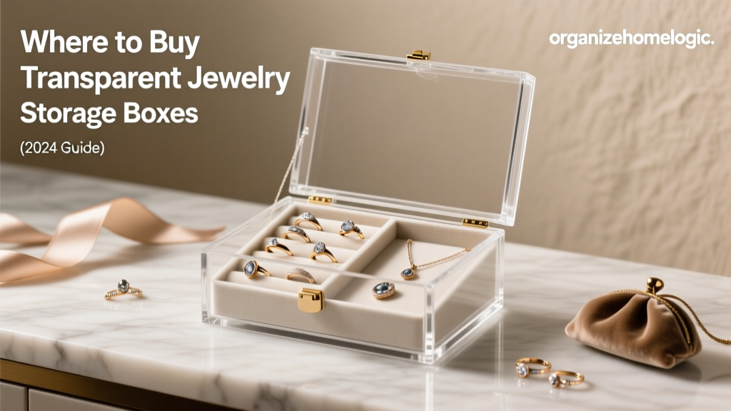 Where to Buy Transparent Jewelry Storage Boxes (2024 Guide)