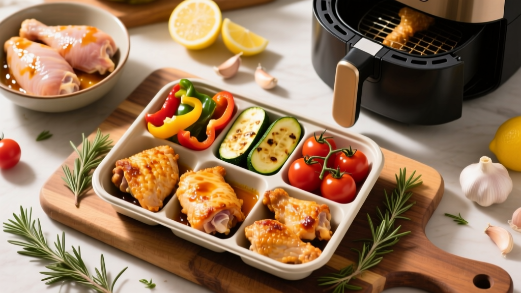 Air Fryer Chicken Meal Prep: Crispy, Healthy, Foolproof