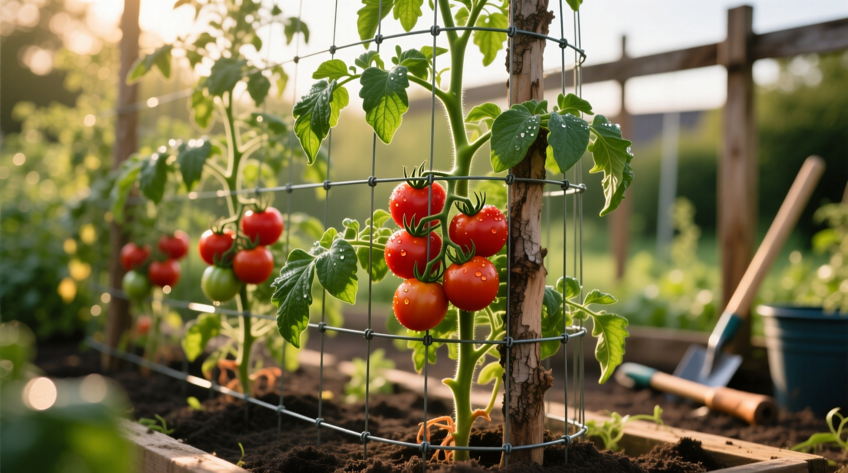 Tomato Plants in Cages: Boost Yield 30%+ With Proper Support