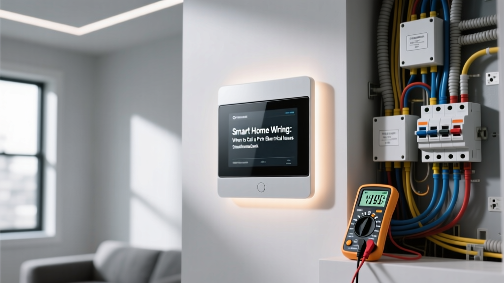 Smart Home Wiring: When to Call a Pro for Electrical Issues
