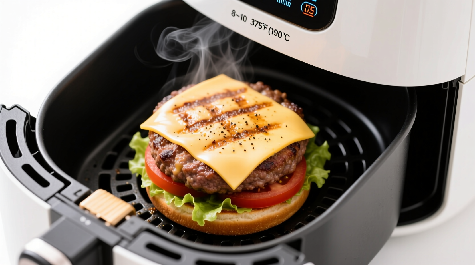 how long to cook hamburger in air fryer