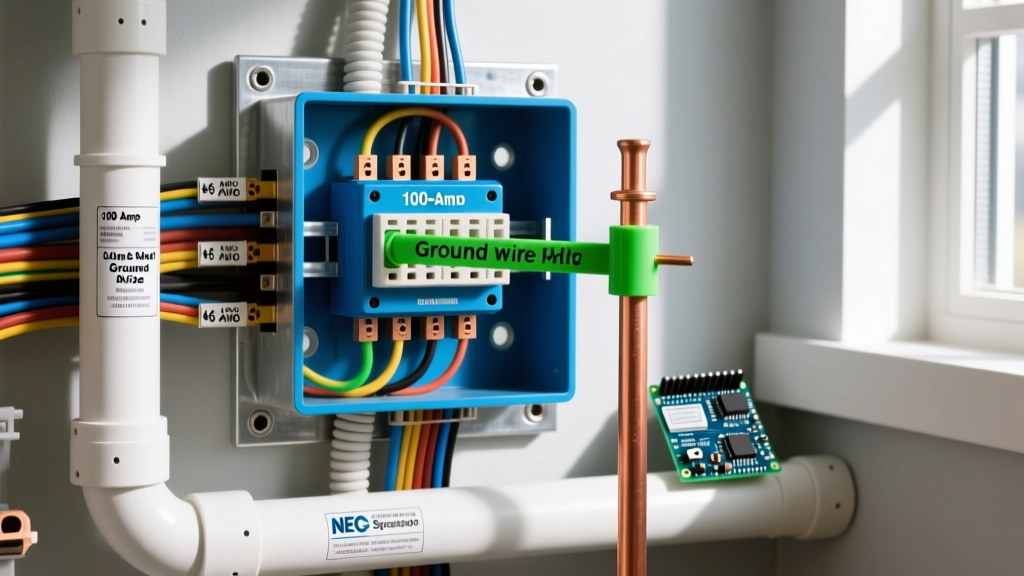 100 Amp Sub Panel Ground Wire Size: NEC Sizing Rules & FAQ