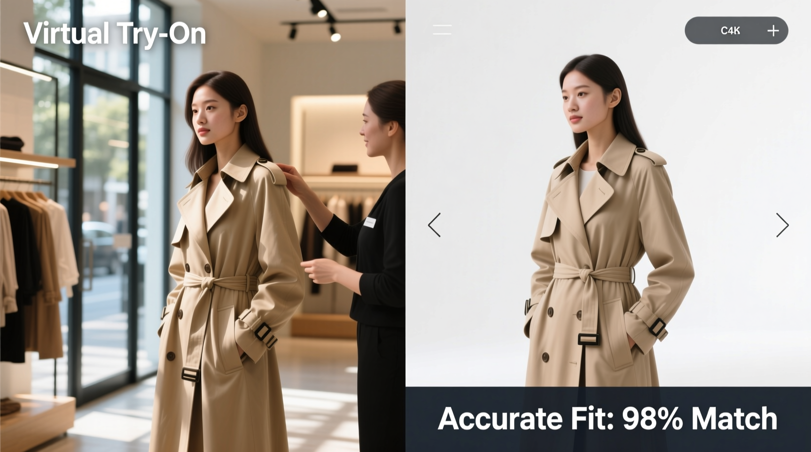 is virtual try on tech accurate enough to replace in store shopping