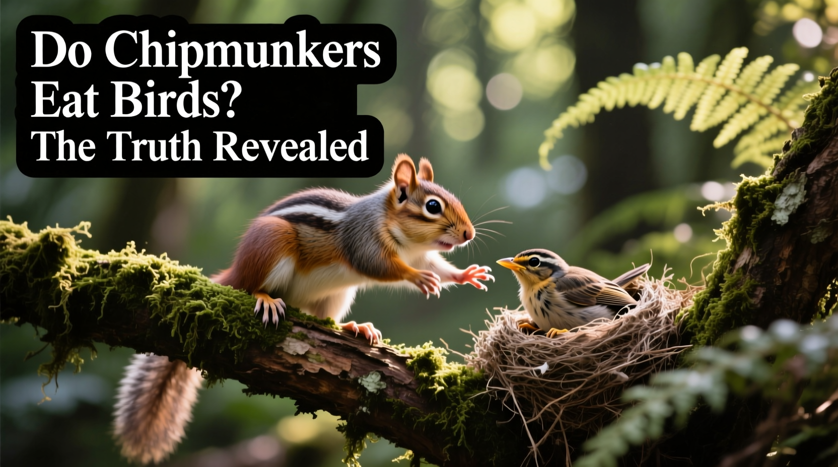 Do Chipmunks Eat Birds? The Truth Revealed