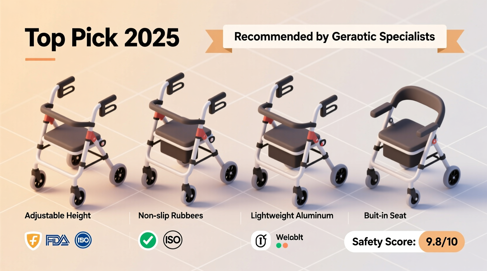 Best Walkers for Elderly: Safety-Tested Recommendations 2025