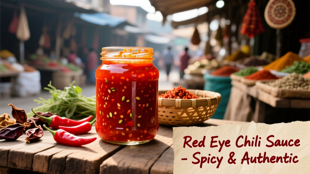 Photo Red Eye Chili Sauce: The Unlikely Fusion of Southern Smoke and Japanese Precision