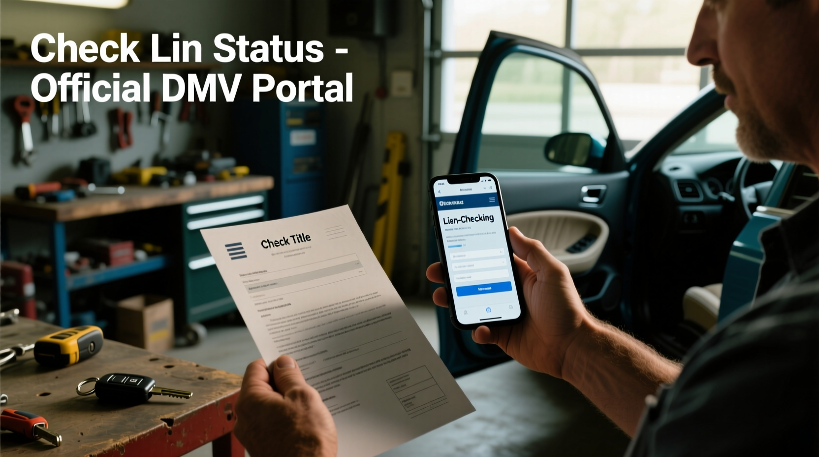 how to know if a car has a lien