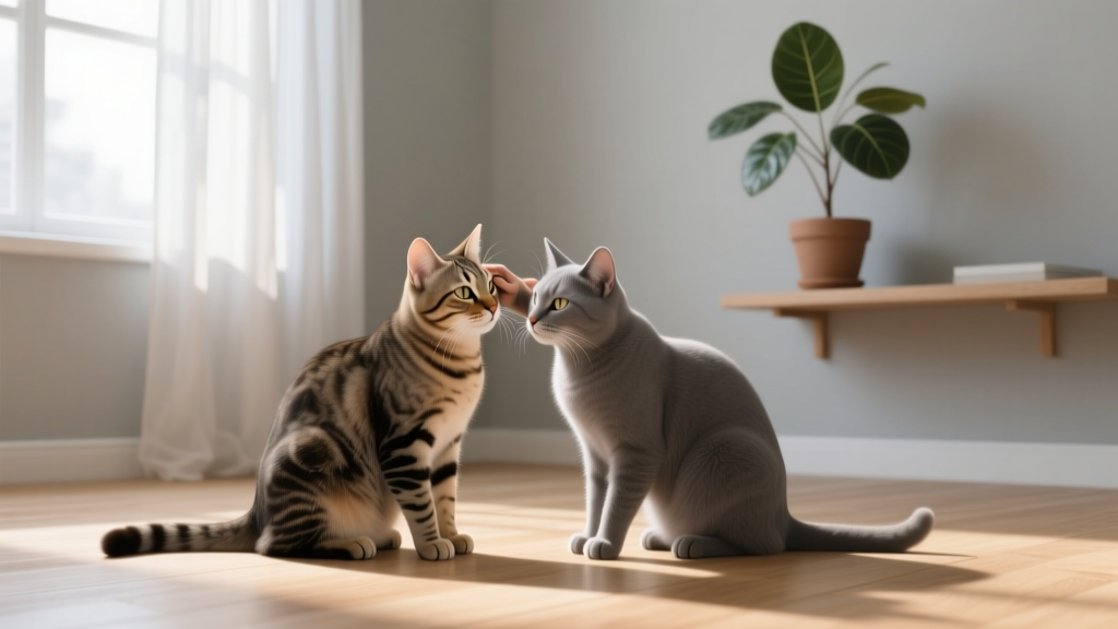 Can cats show homosexual behavior at home? What...