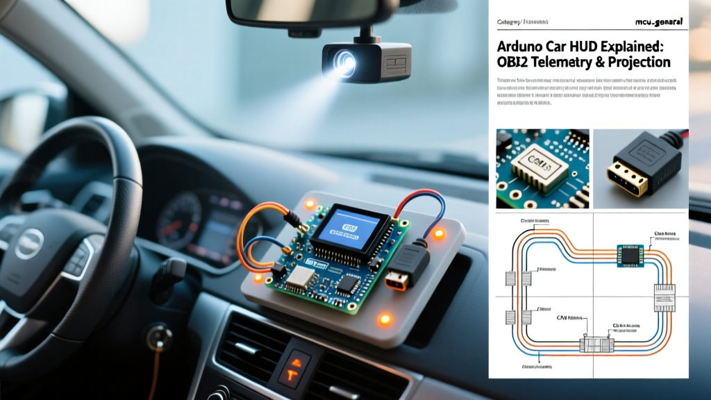 Arduino Car HUD Explained: OBD2 Telemetry & Projection