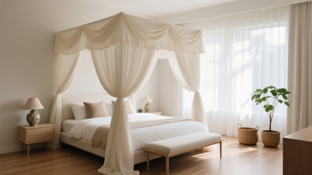 Bedroom Canopy Bed Styling Guide - The Decor Mag