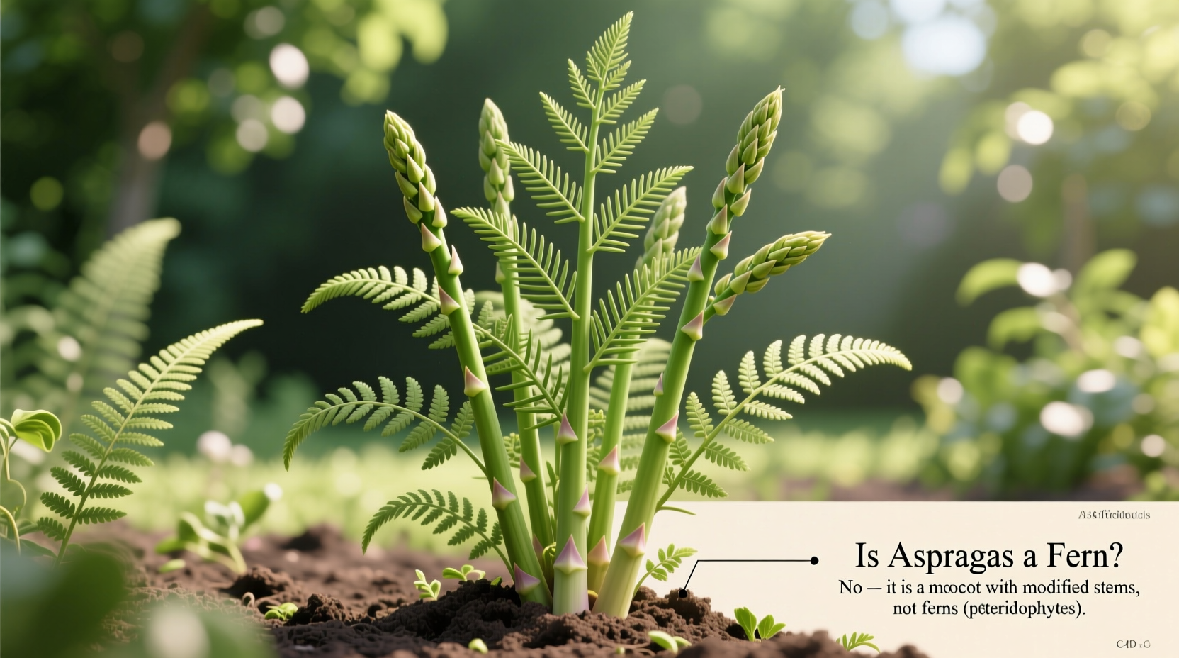is asparagus a fern