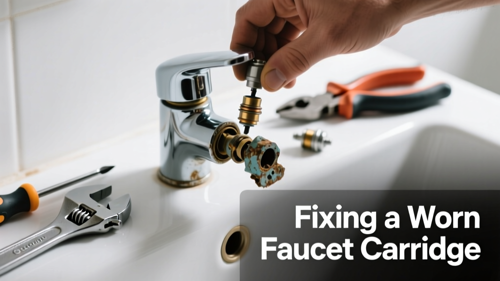 Fixing a Worn Faucet Cartridge in Your Bathroom