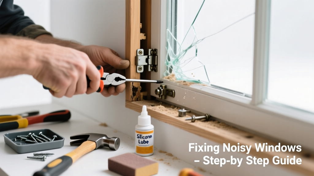 Fixing a Broken Window Sash That Makes Noise