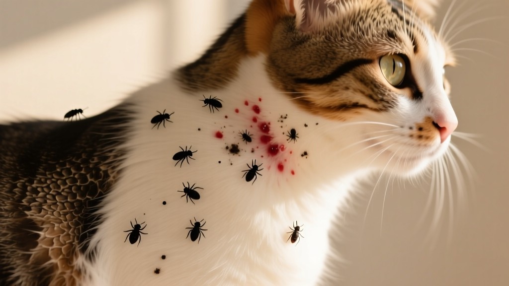 Flea Bites on Cats, and 8 Other Signs Your Cat Has Fleas