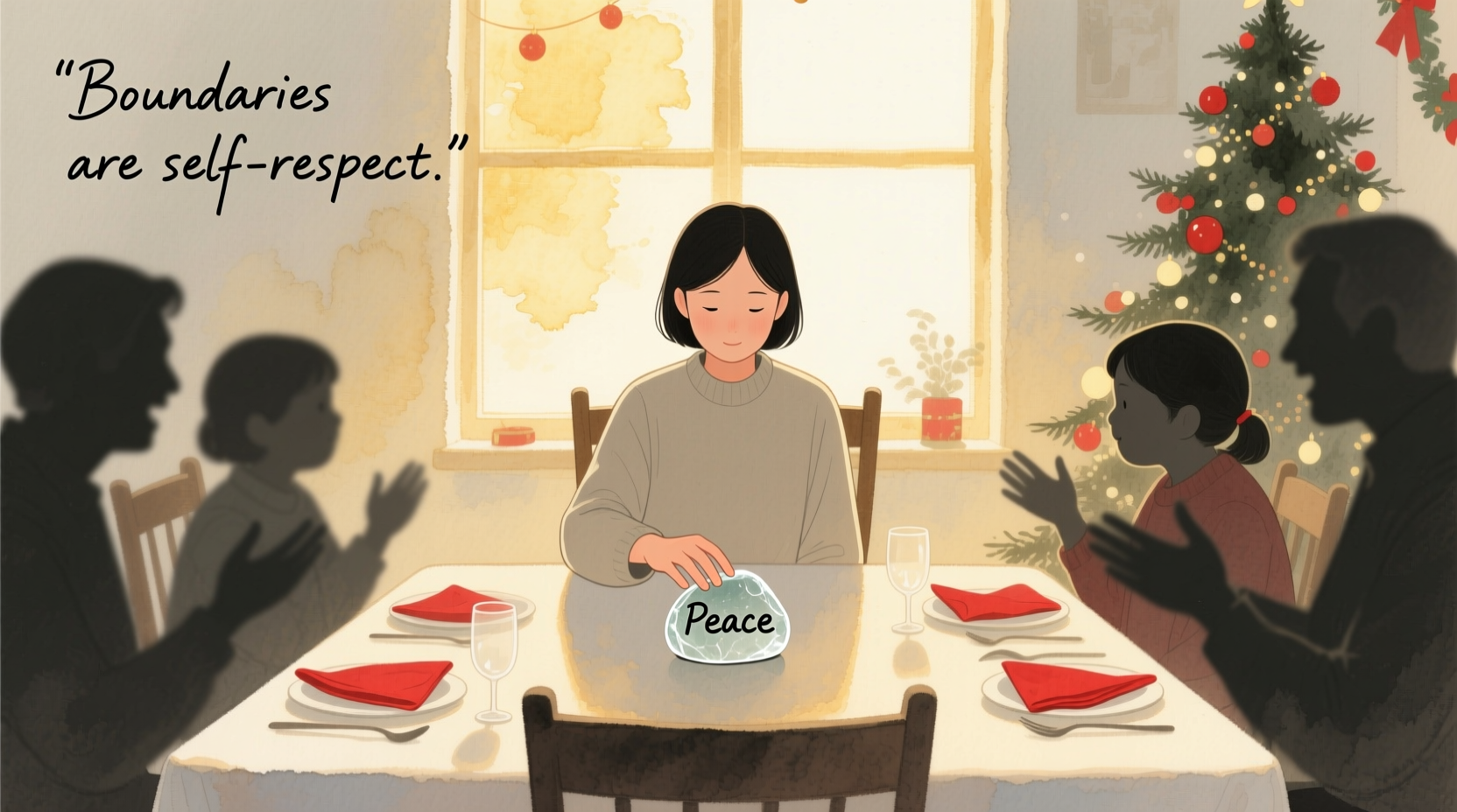 effective ways to set boundaries with toxic family members during holidays