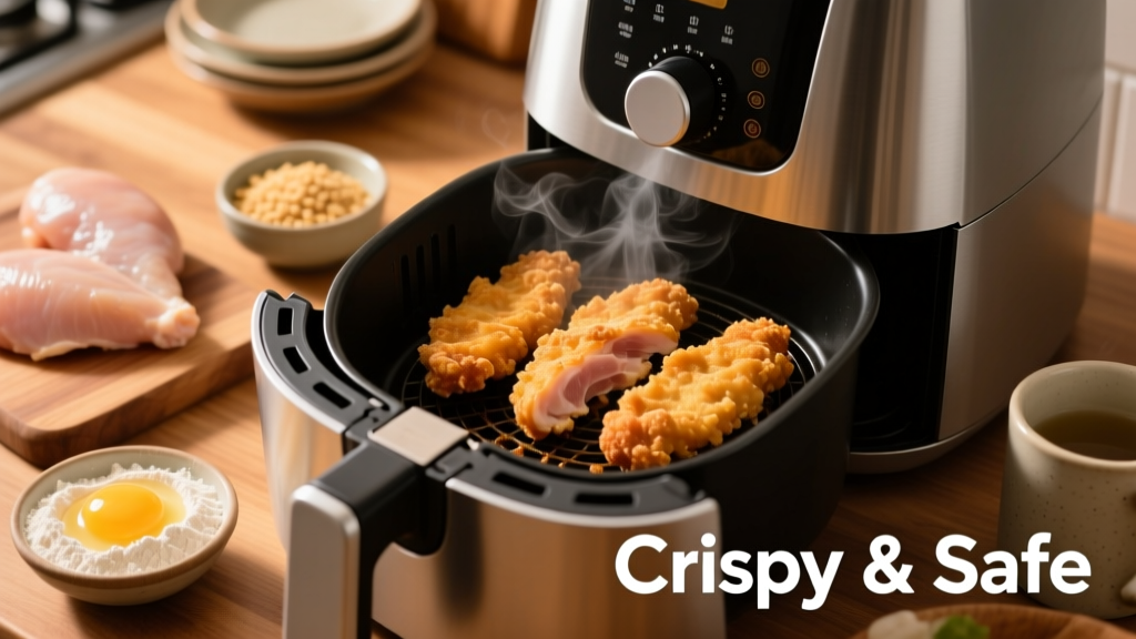 Floured Chicken Tenders in Air Fryer: Crispy & Safe