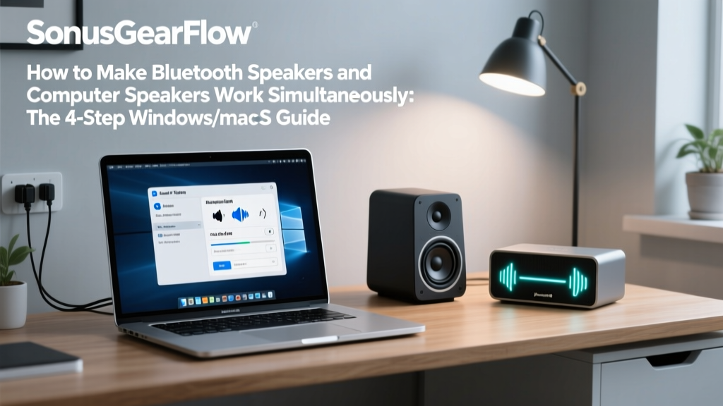 Bluetooth Speakers and Computer Speakers Simultaneously