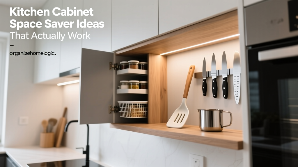 Kitchen Cabinet Space Saver Ideas That Actually Work