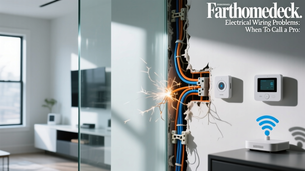Smart Home Electrical Wiring Problems: When to Call a Pro