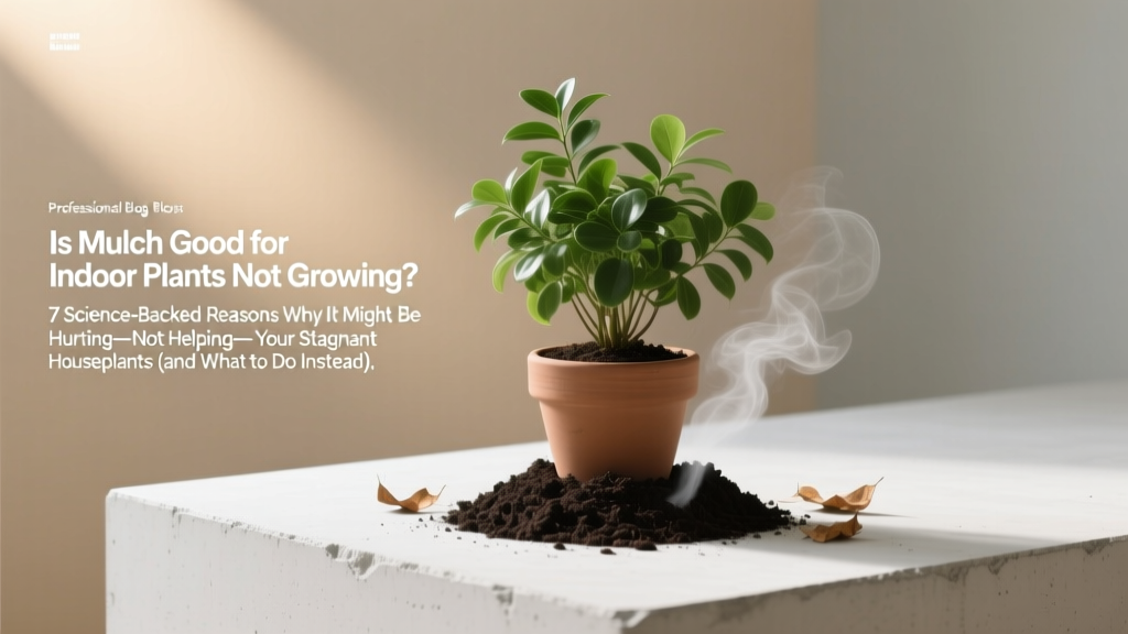 Mulch for Indoor Plants: Why It Hinders Growth