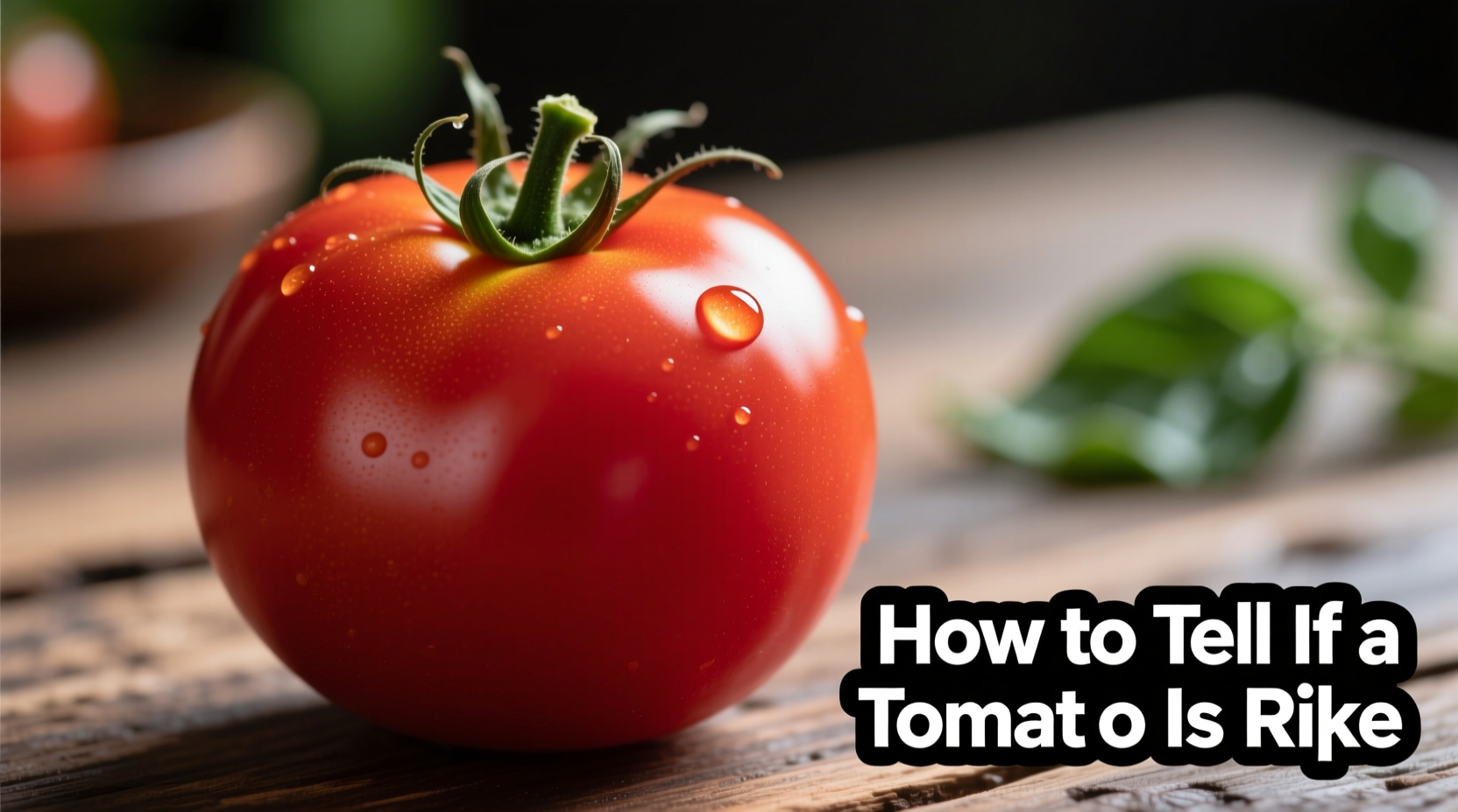 How to Tell if a Tomato is Ripe: 5 Foolproof Indicators