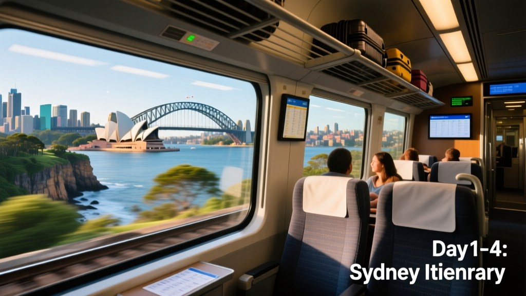 4 Days in Sydney Itinerary: A Realistic, Multi-Modal Travel Plan for First-Time Visitors