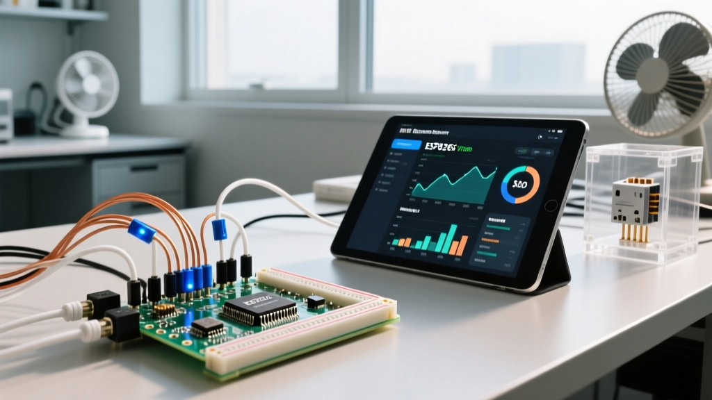 ESP8266 AJAX Dashboard: Real-Time Sensor Polling Without Page Reloads