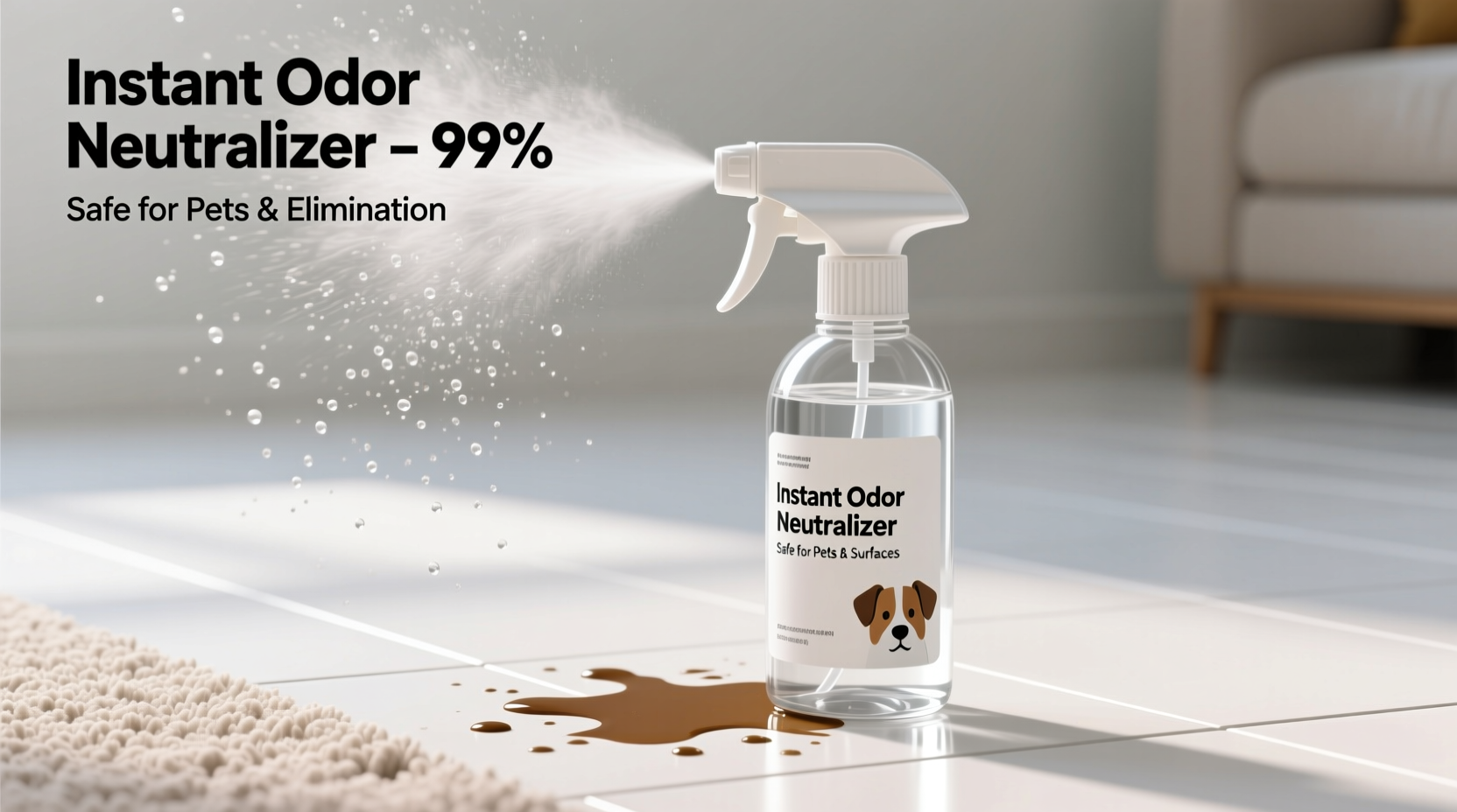 best odor neutralizing sprays for pet accidents that work instantly